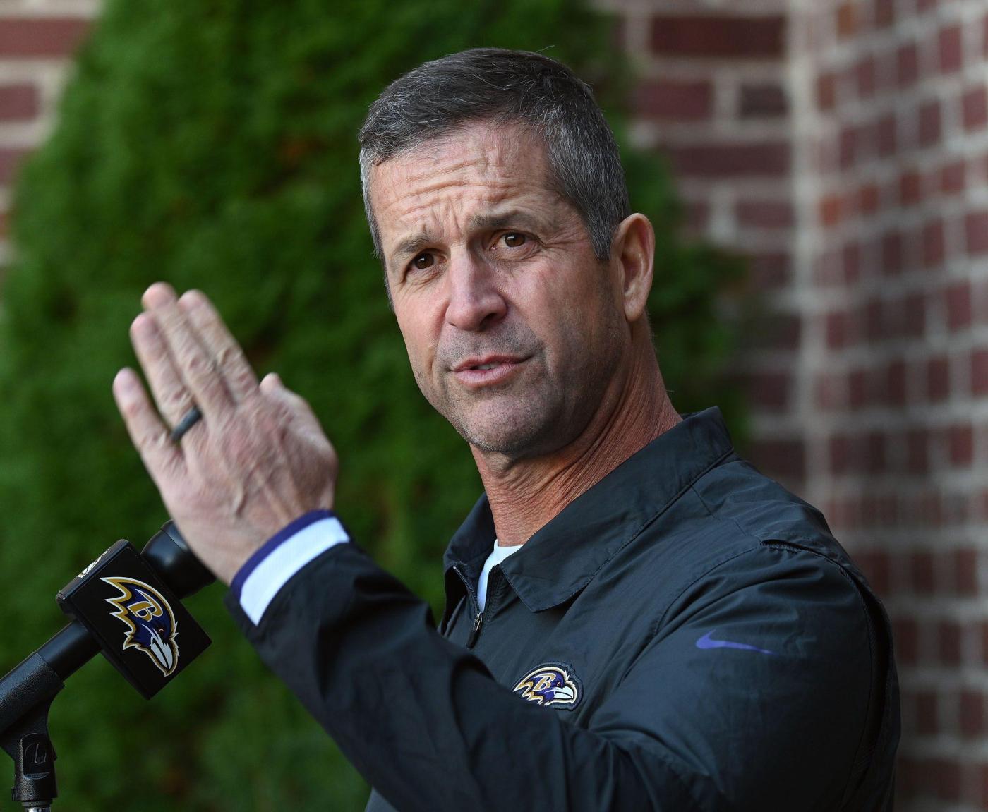 Ravens coach John Harbaugh signs contract extension through 2025 season