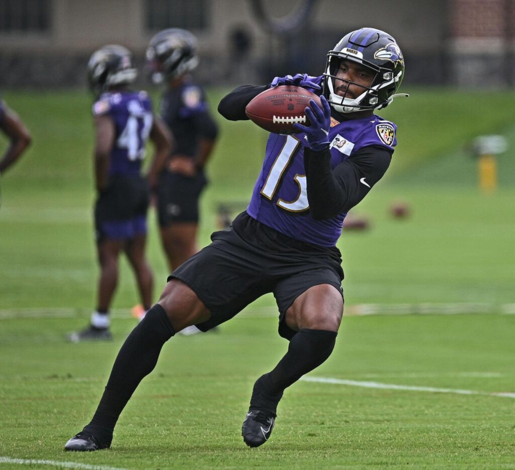 Ravens Training Camp Observations On WR Rashod Bateman’s Big Day ...